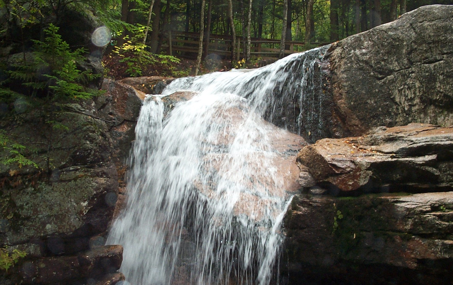 New England waterfall