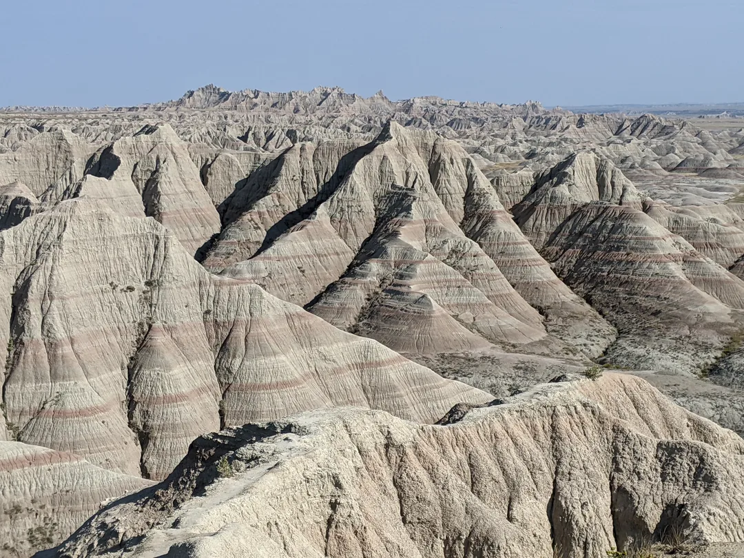 Badlands National Park in South Dakota