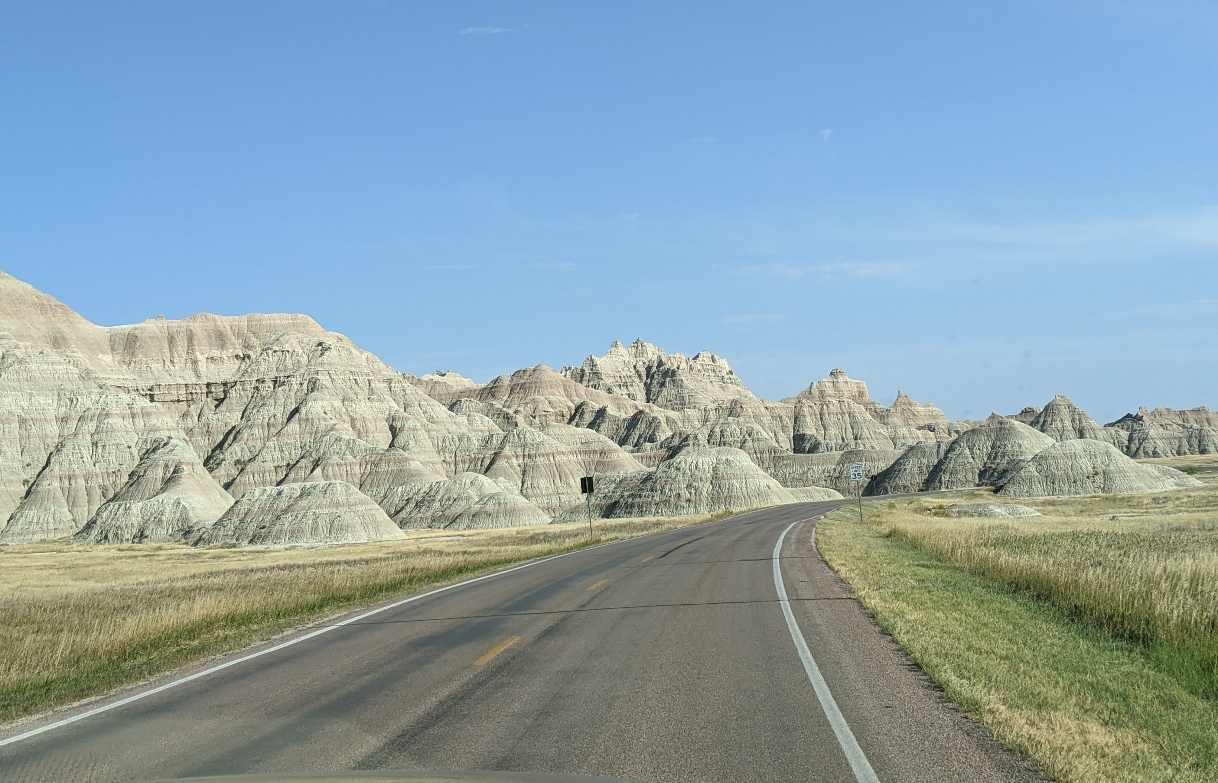 Badlands National Park in South Dakota